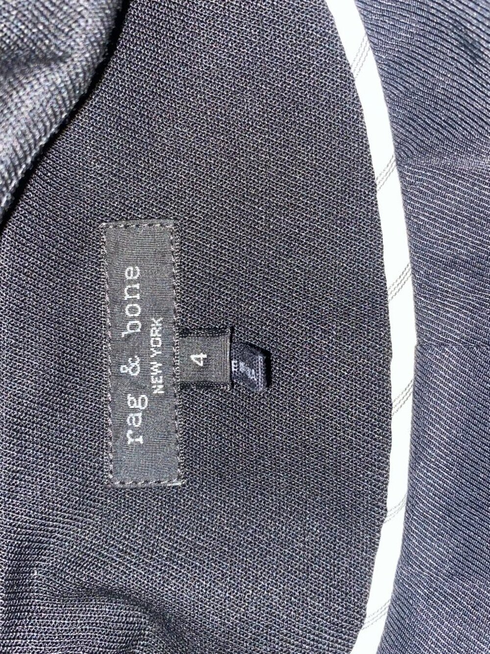 NWOT Wool-blend Rag & Bone Icons Andie Blazer Size 4 - Picture 6 of 8